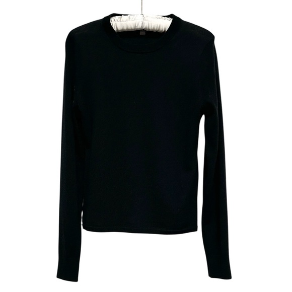 J. Crew Black Crew Neck Sweater - Picture 2 of 6